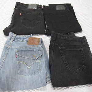 Lot of men's jeans. 34x30